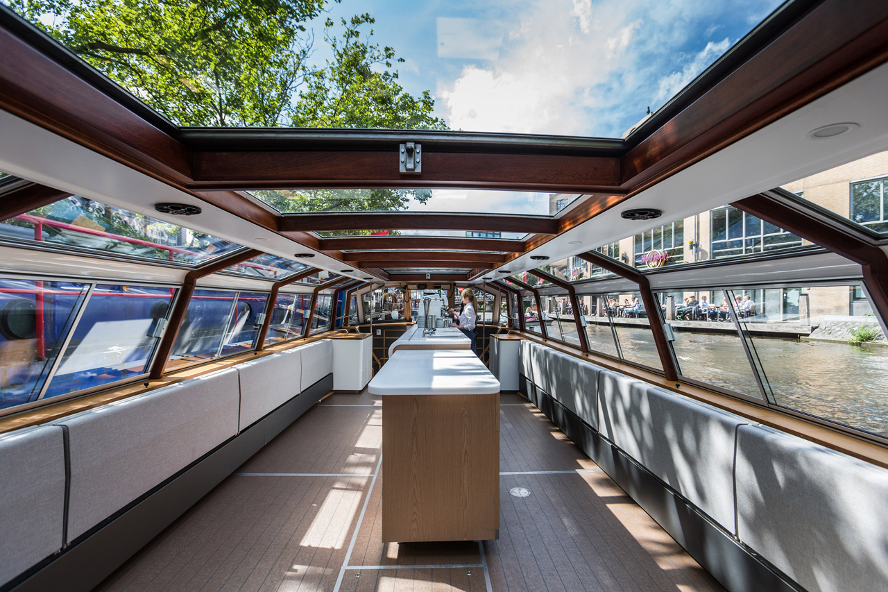 Interior design Canal Boat maarten olden