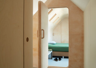 Huisjes op zolder, tiny houses on the attic.